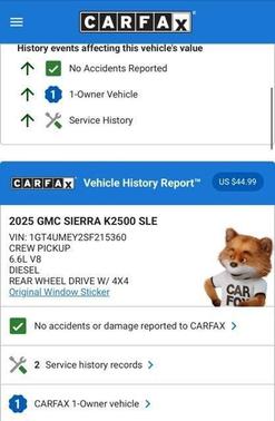2025 GMC Sierra 2500 SLE