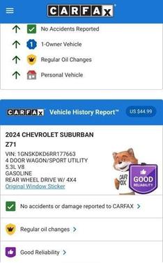 2024 Chevrolet Suburban Z71