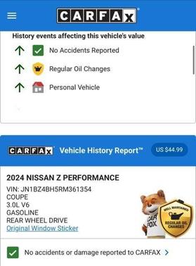 2024 Nissan Z Performance