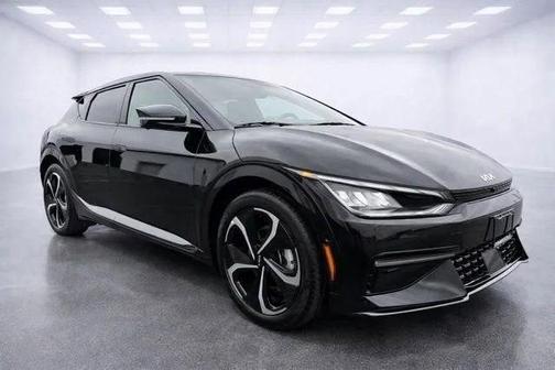 Aurora Black Pearl 2023 Kia EV6 GT-Line