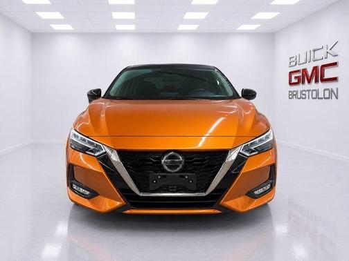 Orange 2021 Nissan Sentra SR