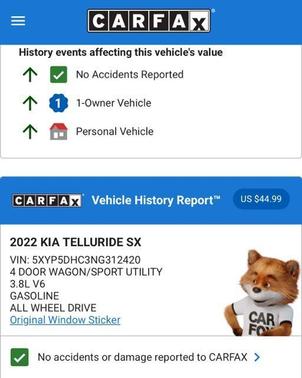 2022 Kia Telluride SX