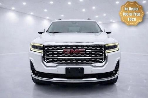 White Frost Tri-Coat 2023 GMC Acadia Denali