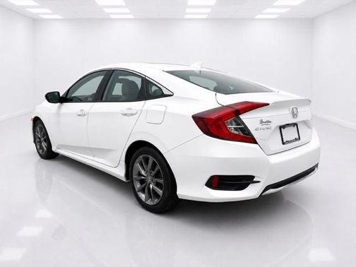 Platinum White Pearl 2021 Honda Civic EX