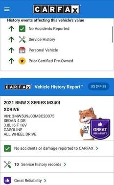 2021 BMW M340 i xDrive
