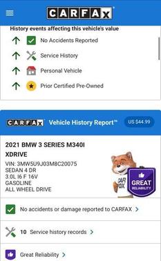 2021 BMW M340 i xDrive