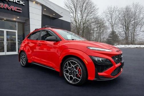 Racing Red 2022 Hyundai Kona N Base