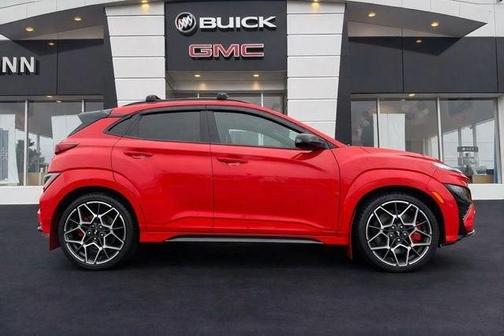 Racing Red 2022 Hyundai Kona N Base