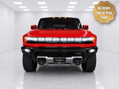 Solar Orange 2025 GMC HUMMER EV SUV 3X