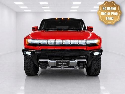 Solar Orange 2025 GMC HUMMER EV SUV 3X