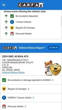 2024 GMC Acadia AT4