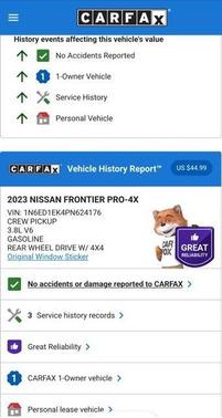 2023 Nissan Frontier PRO-4X