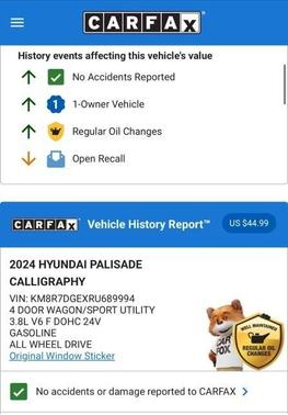 2024 Hyundai PALISADE Calligraphy