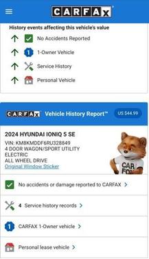 2024 Hyundai IONIQ 5 SE