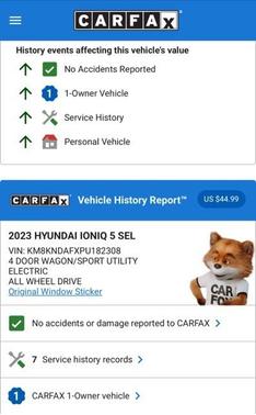2023 Hyundai IONIQ 5 SEL