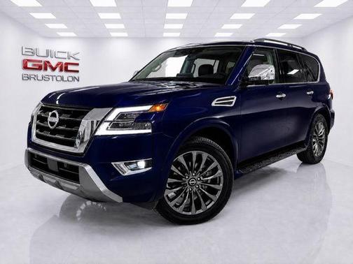 Hermosa Blue 2024 Nissan Armada Platinum