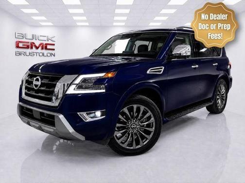 Hermosa Blue 2024 Nissan Armada Platinum