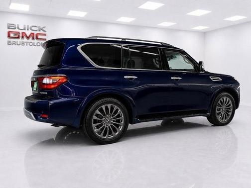 Hermosa Blue 2024 Nissan Armada Platinum