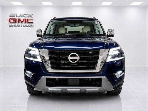 Hermosa Blue 2024 Nissan Armada Platinum