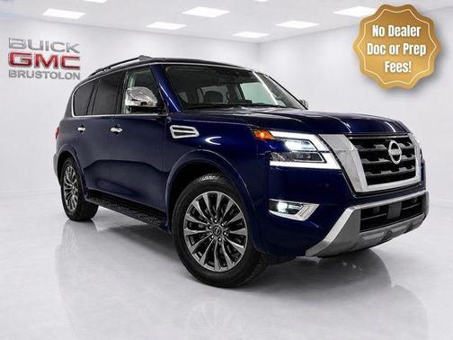 Hermosa Blue 2024 Nissan Armada Platinum