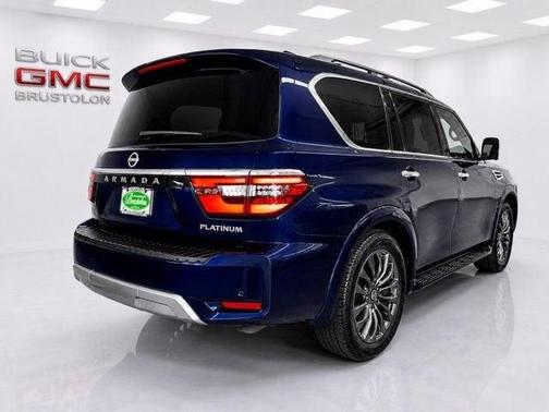 Hermosa Blue 2024 Nissan Armada Platinum