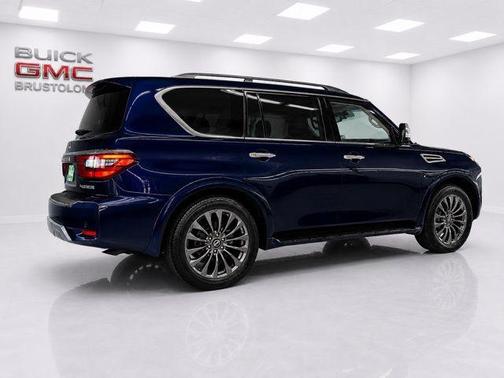 Hermosa Blue 2024 Nissan Armada Platinum