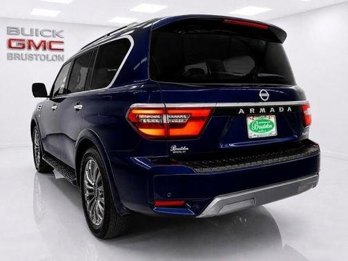 Hermosa Blue 2024 Nissan Armada Platinum