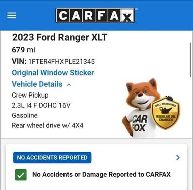 2023 Ford Ranger XLT
