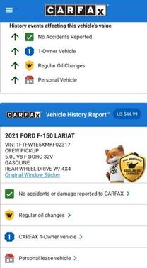 2021 Ford F-150 Lariat