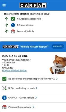 2022 Kia K5 GT-Line