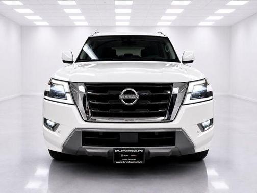 Aspen White 2021 Nissan Armada SV