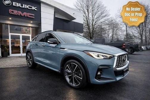 Slate Gray 2023 INFINITI QX55 LUXE