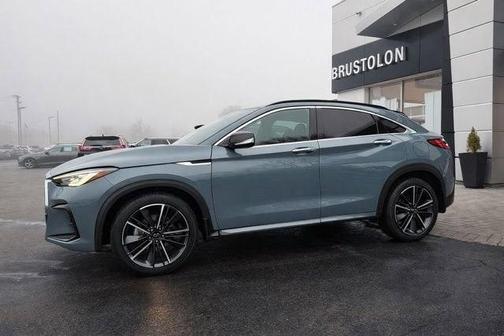Slate Gray 2023 INFINITI QX55 LUXE