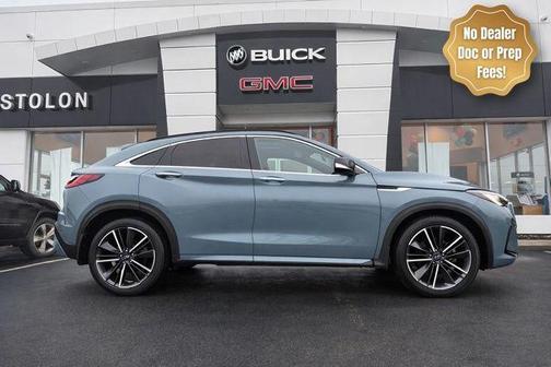 Slate Gray 2023 INFINITI QX55 LUXE