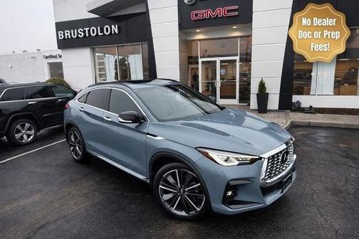 Slate Gray 2023 INFINITI QX55 LUXE