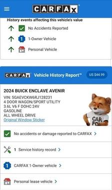 2024 Buick Enclave Avenir