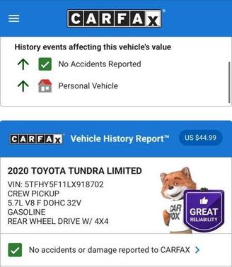 2020 Toyota Tundra Limited