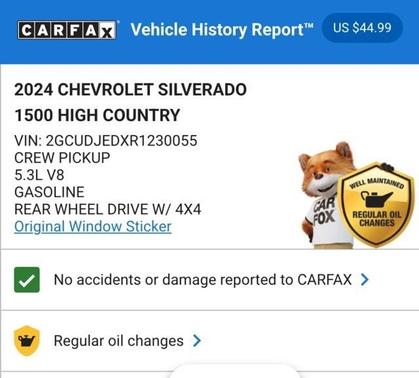 2024 Chevrolet Silverado 1500 High Country