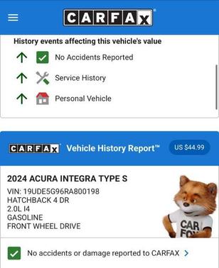 2024 Acura Integra Type S