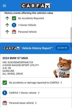 2024 BMW X7 M60i