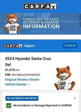 Hampton Gray 2024 Hyundai SANTA CRUZ SEL