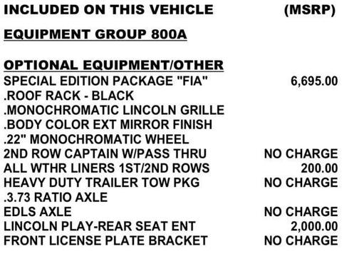 2021 Lincoln Navigator L Black Label
