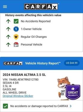 2024 Nissan Altima 2.5 SL