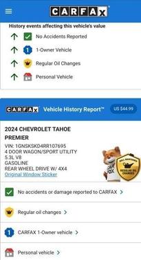 2024 Chevrolet Tahoe Premier