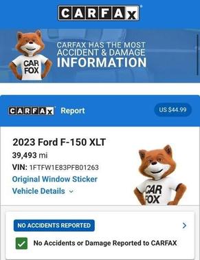 Oxford White 2023 Ford F-150 XLT