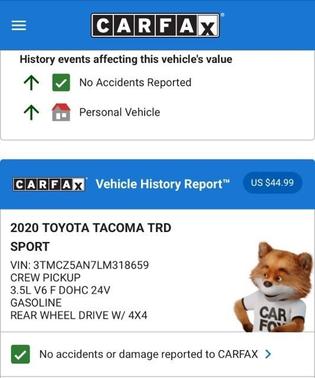 2020 Toyota Tacoma TRD Sport