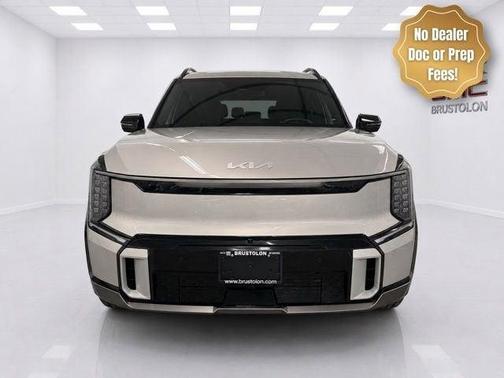 Ivory Silver 2024 Kia EV9 GT-Line