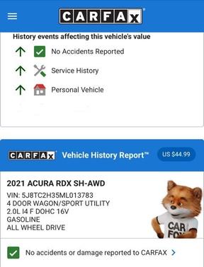 2021 Acura RDX Base