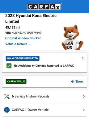 Galactic Gray 2023 Hyundai KONA EV Limited
