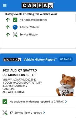 2021 Audi Q7 55 Premium Plus